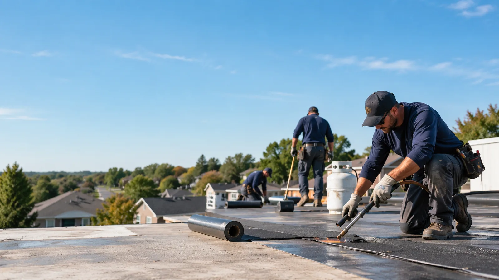 Flat Roof Leak Repair providers in Sandstone, MN